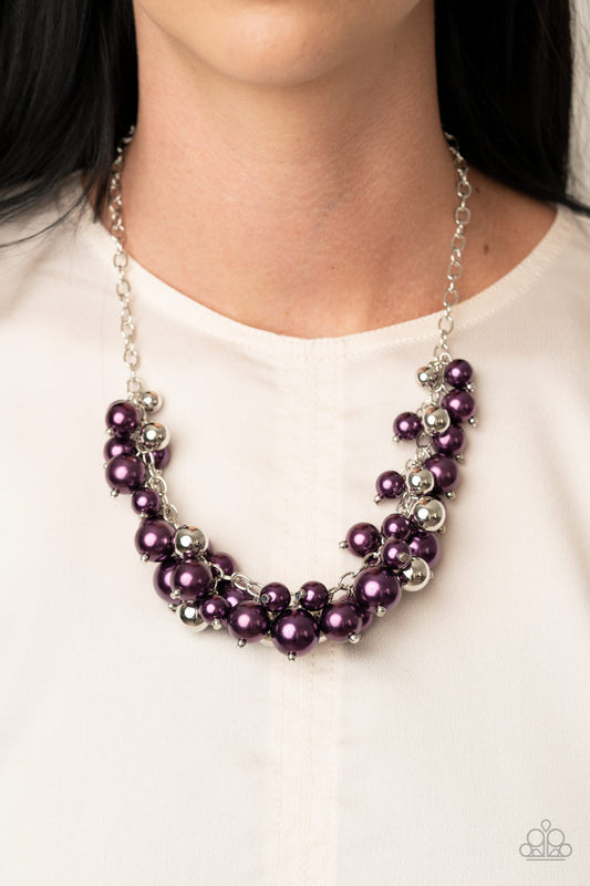 Uptown Upgrade - Purple necklace