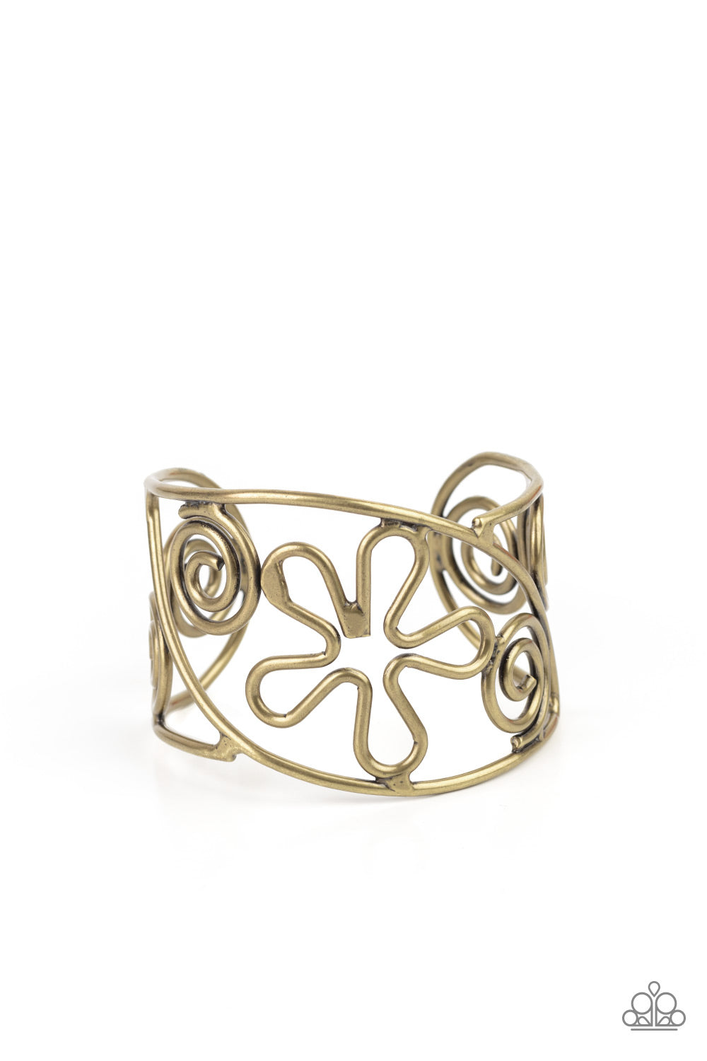 Groovy Sensations - Brass bracelet