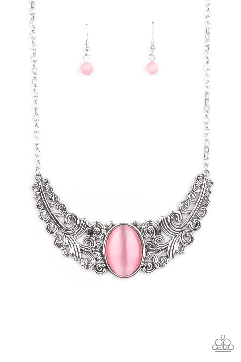 Celestial Eden - Pink necklace