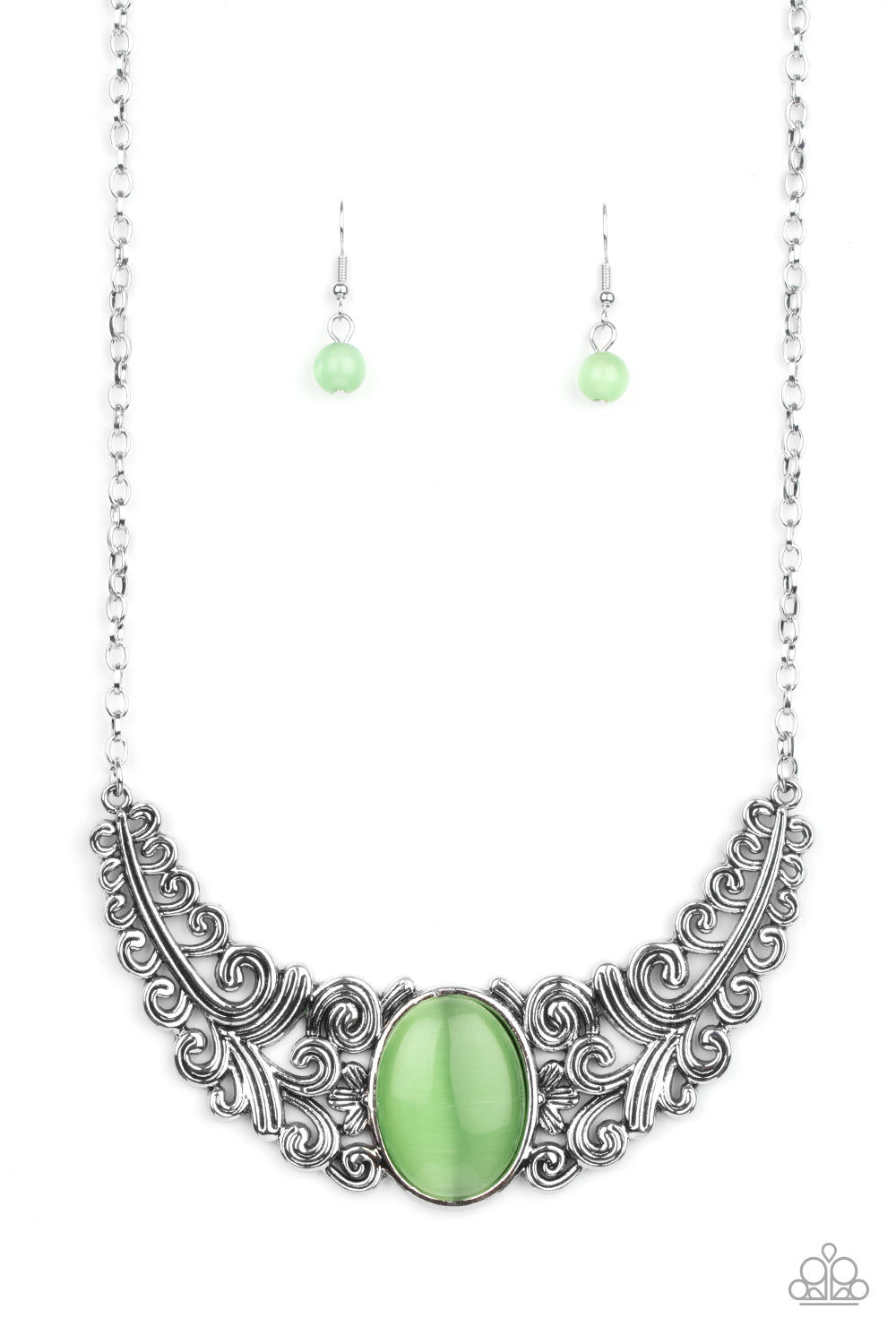 Celestial Eden - Green necklace