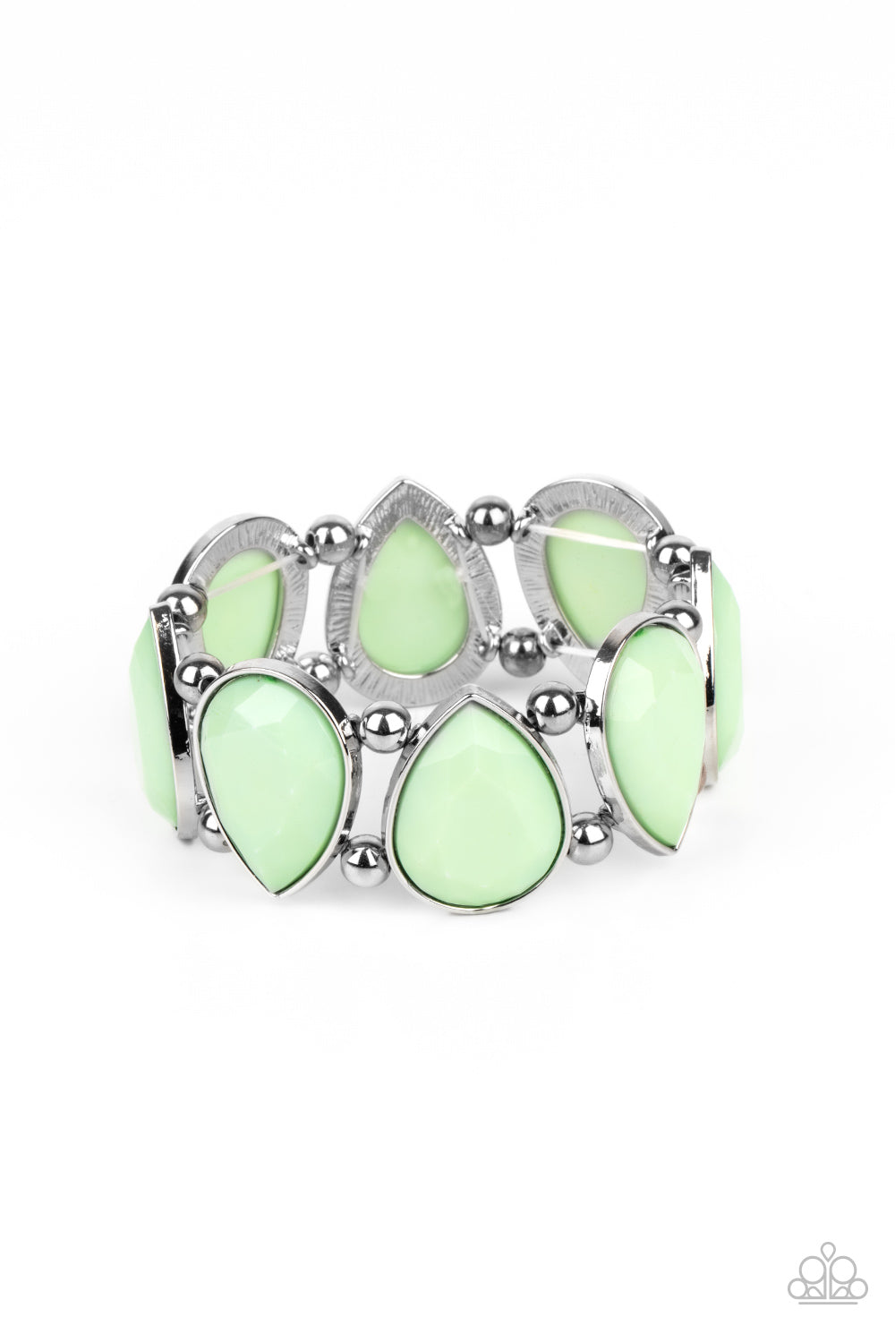 Flamboyant Tease - Green bracelet