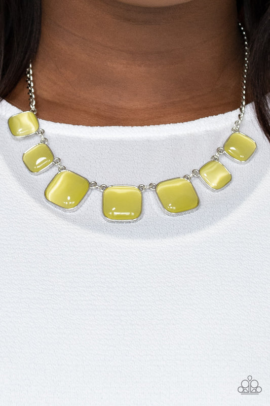 Aura Allure - Yellow necklace