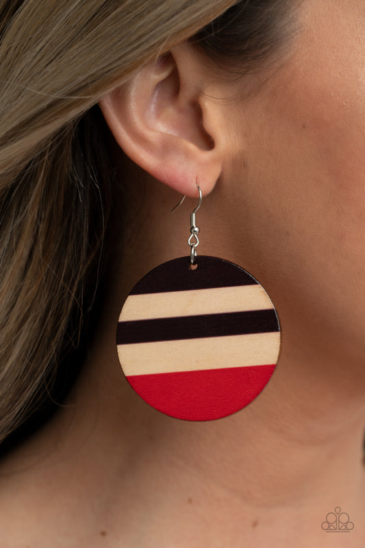 Yacht Party - Red earrings