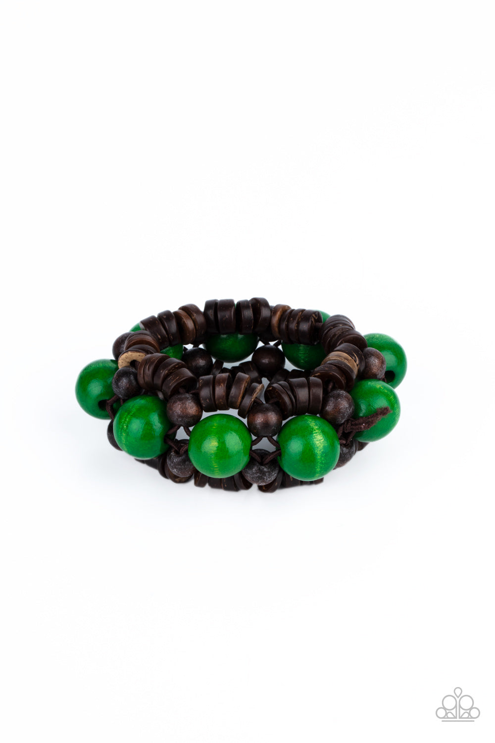 Tropical Temptations - Green bracelet