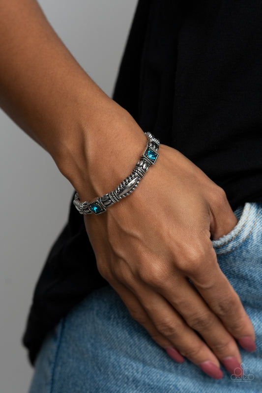 Get This GLOW On The Road - Blue bracelet