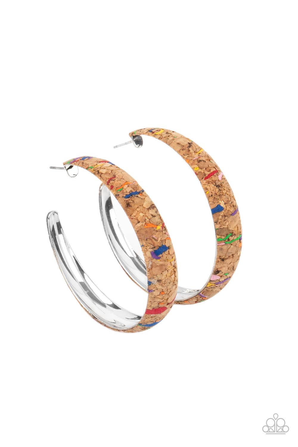 A CORK In The Road - Multi earrings