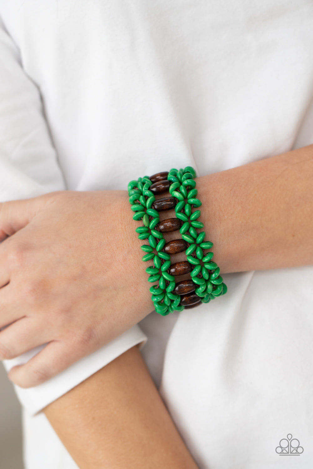 Bali Beach Retreat - Green bracelet