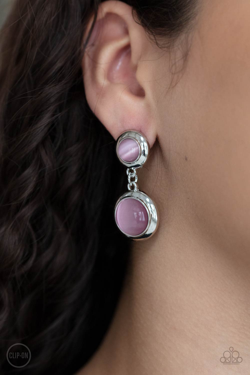 Subtle Smolder - Pink earrings