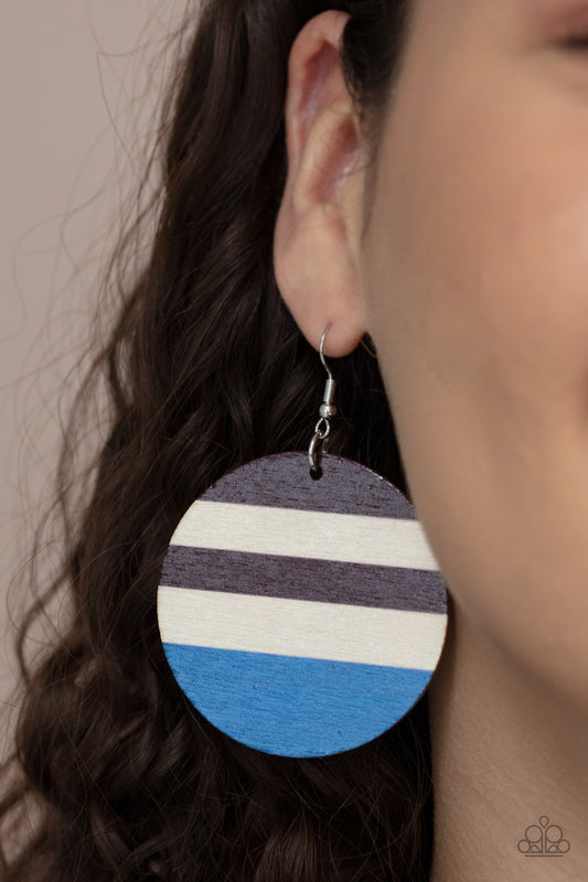 Yacht Party - Blue earrings