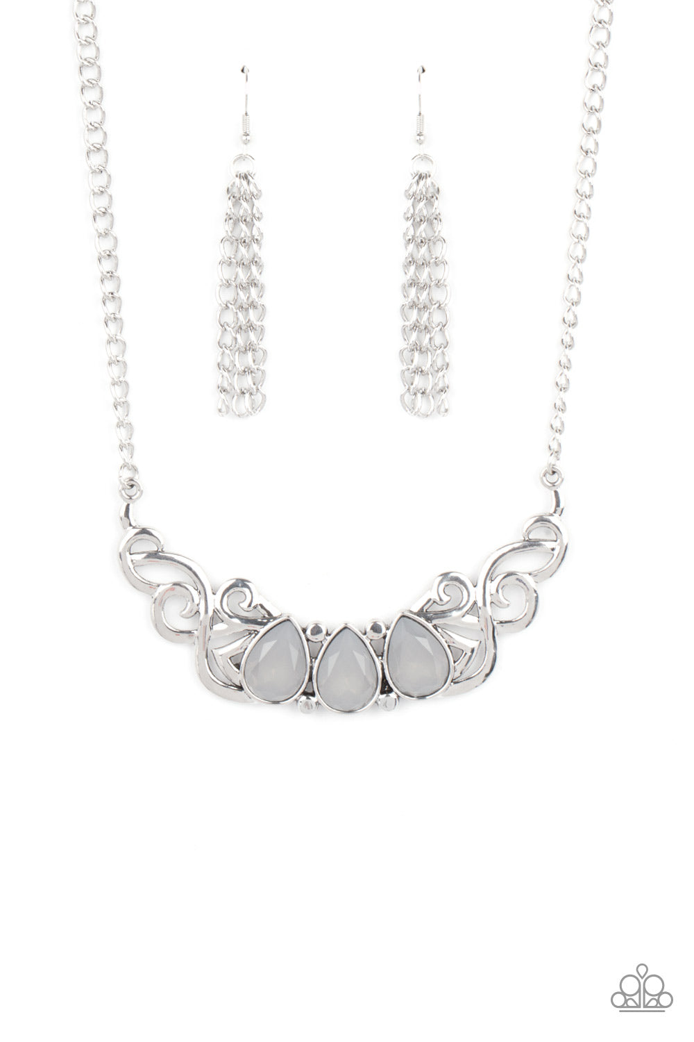 Heavenly Happenstance - Silver necklace