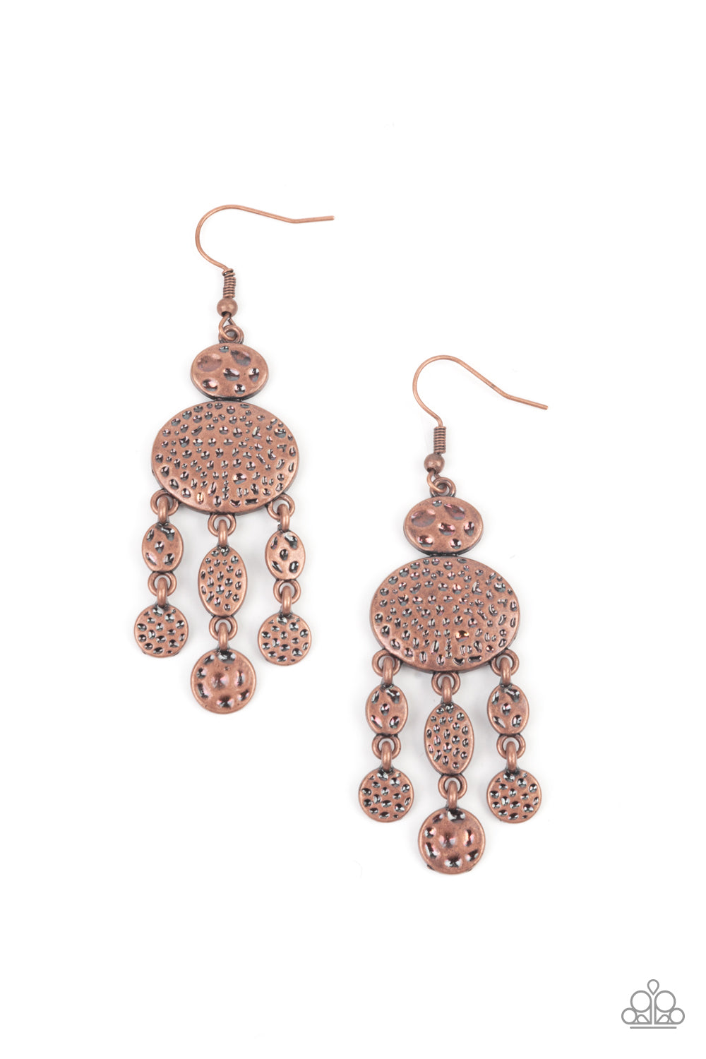 Get Your ARTIFACTS Straight - Copper earrings