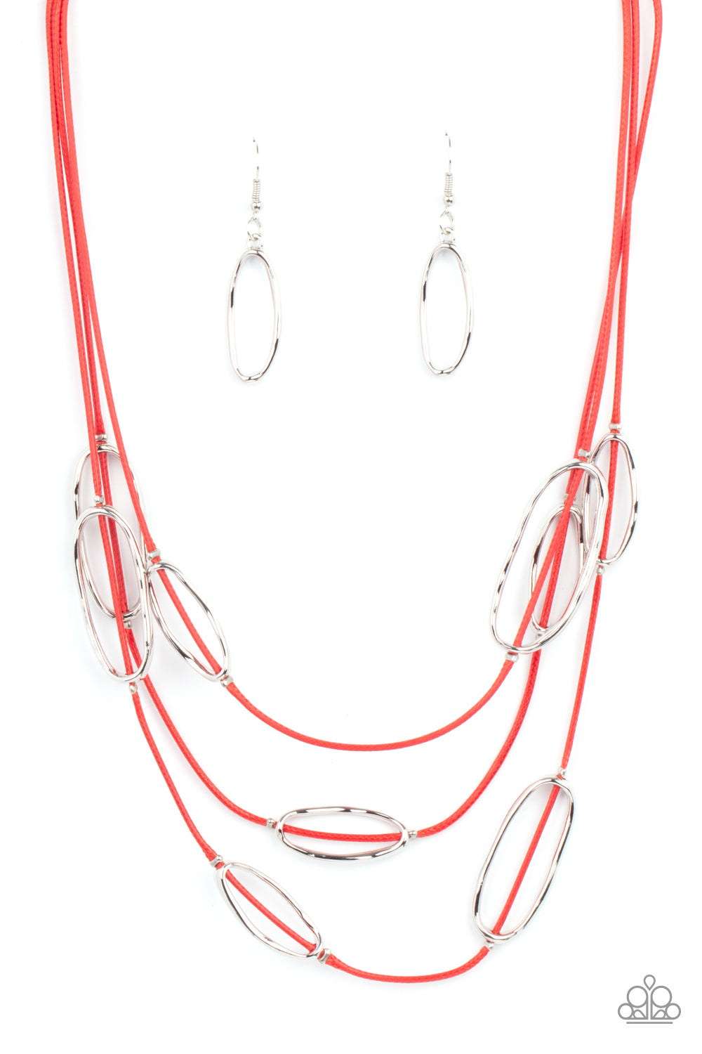 Check Your CORD-inates - Red Necklace