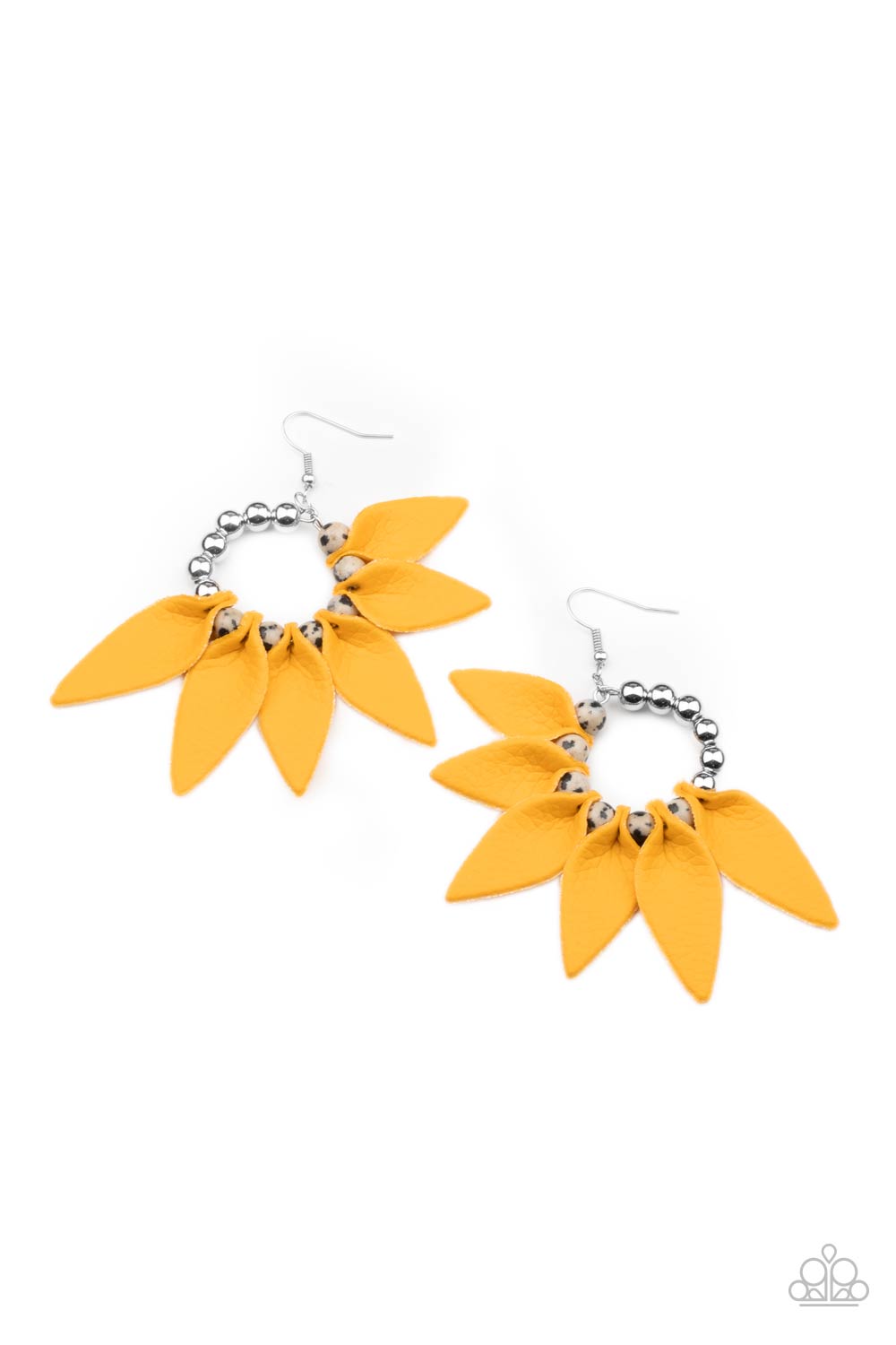 Flower Child Fever - Yellow earrings