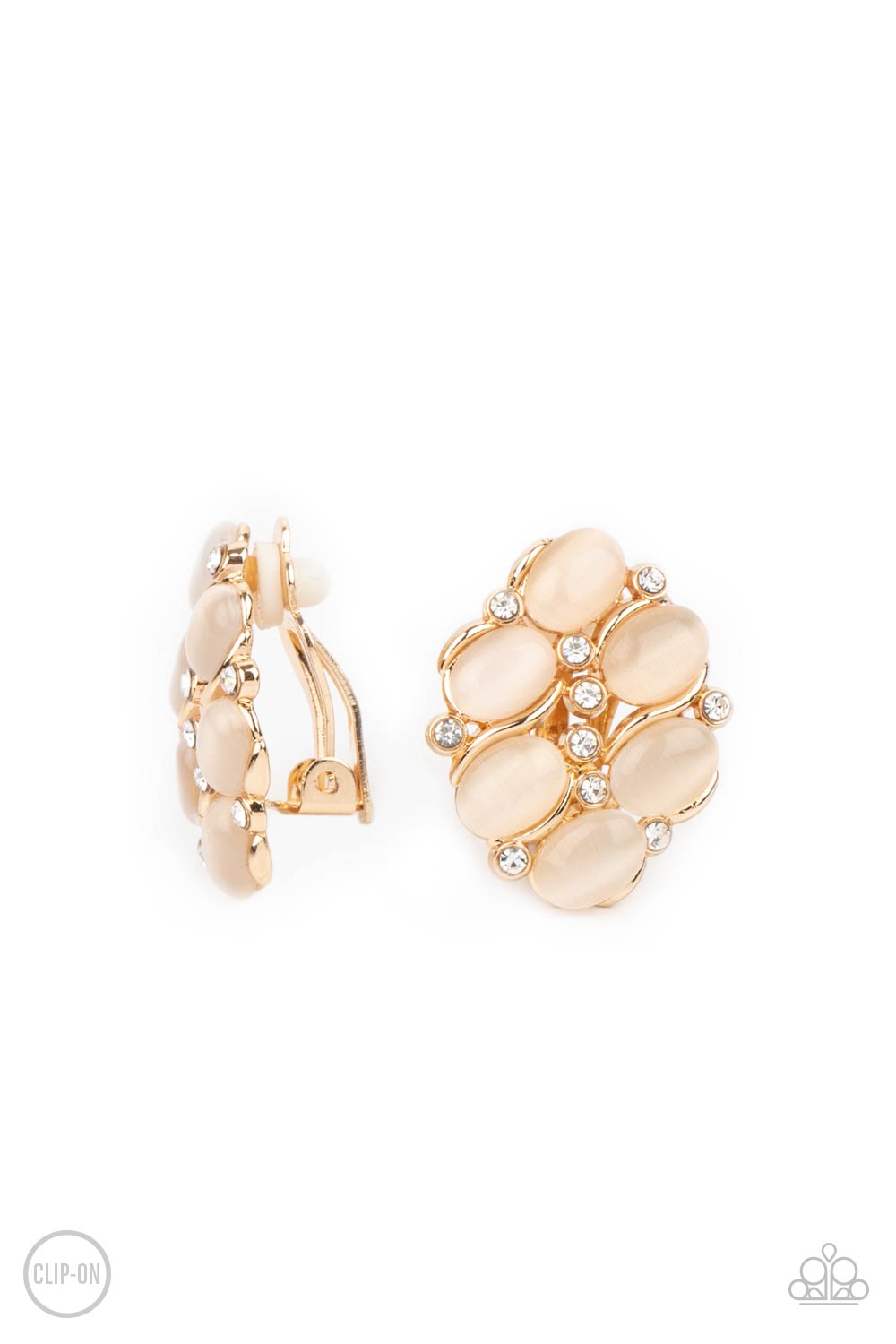 Row, Row, Row Your YACHT - Gold earrings