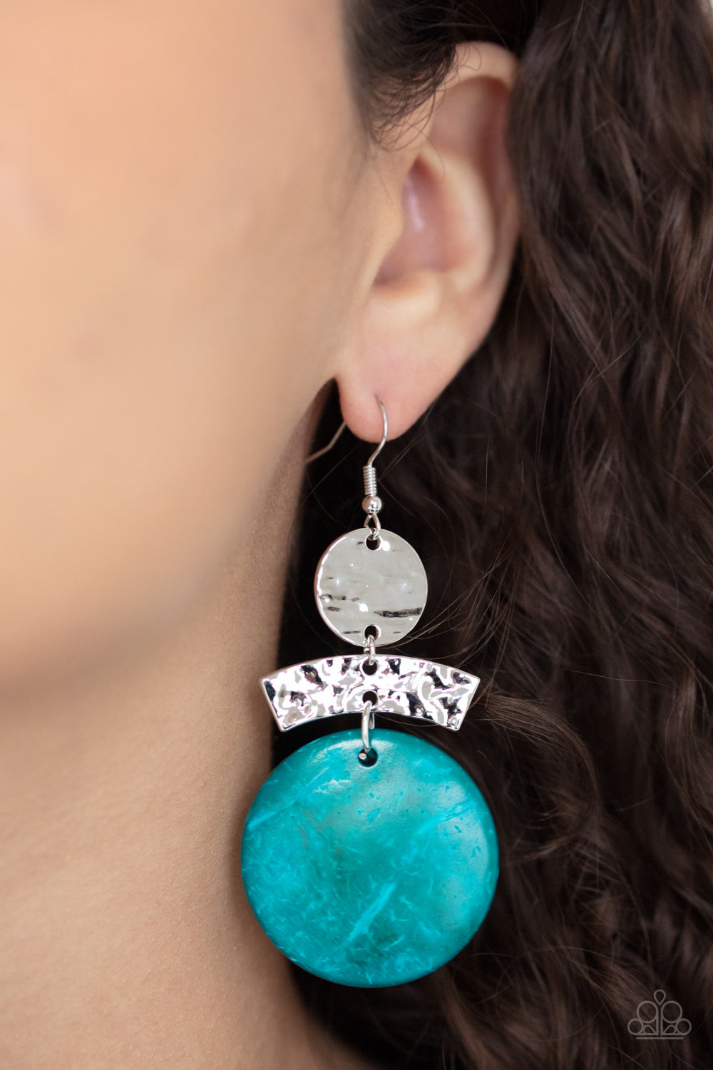 Diva Of My Domain - Blue earrings