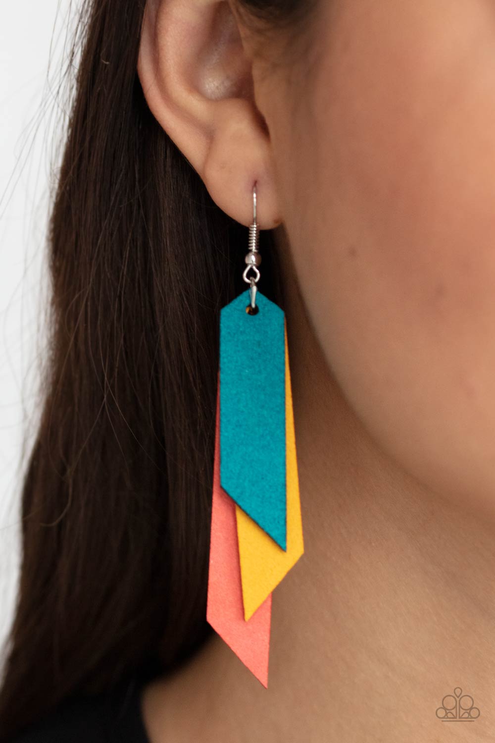 Suede Shade - Mult earring