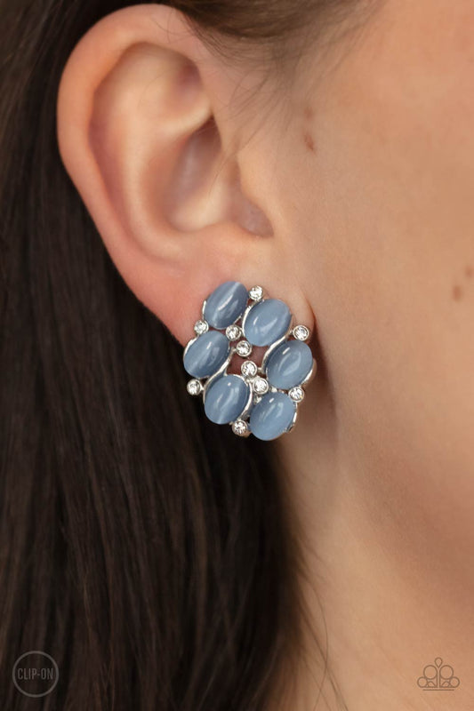 Row, Row, Row Your YACHT - Blue earrings