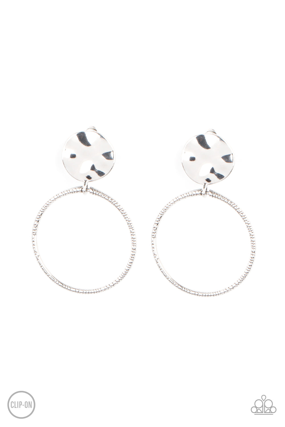 Undeniably Urban - Silver earrings