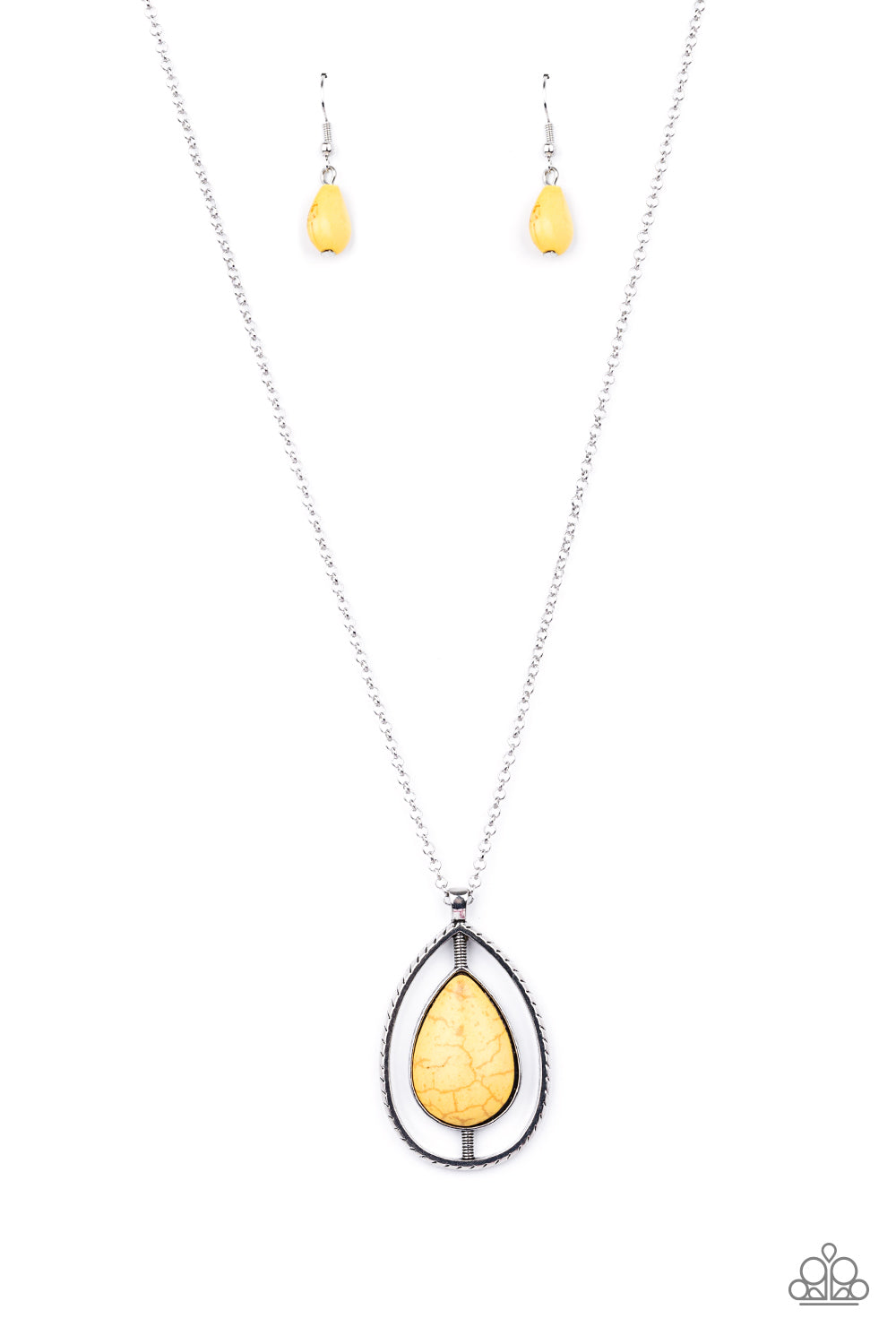 Here Today, PATAGONIA Tomorrow - Yellow necklace