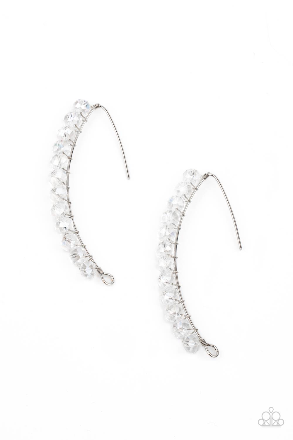 GLOW Hanging Fruit - White earrings