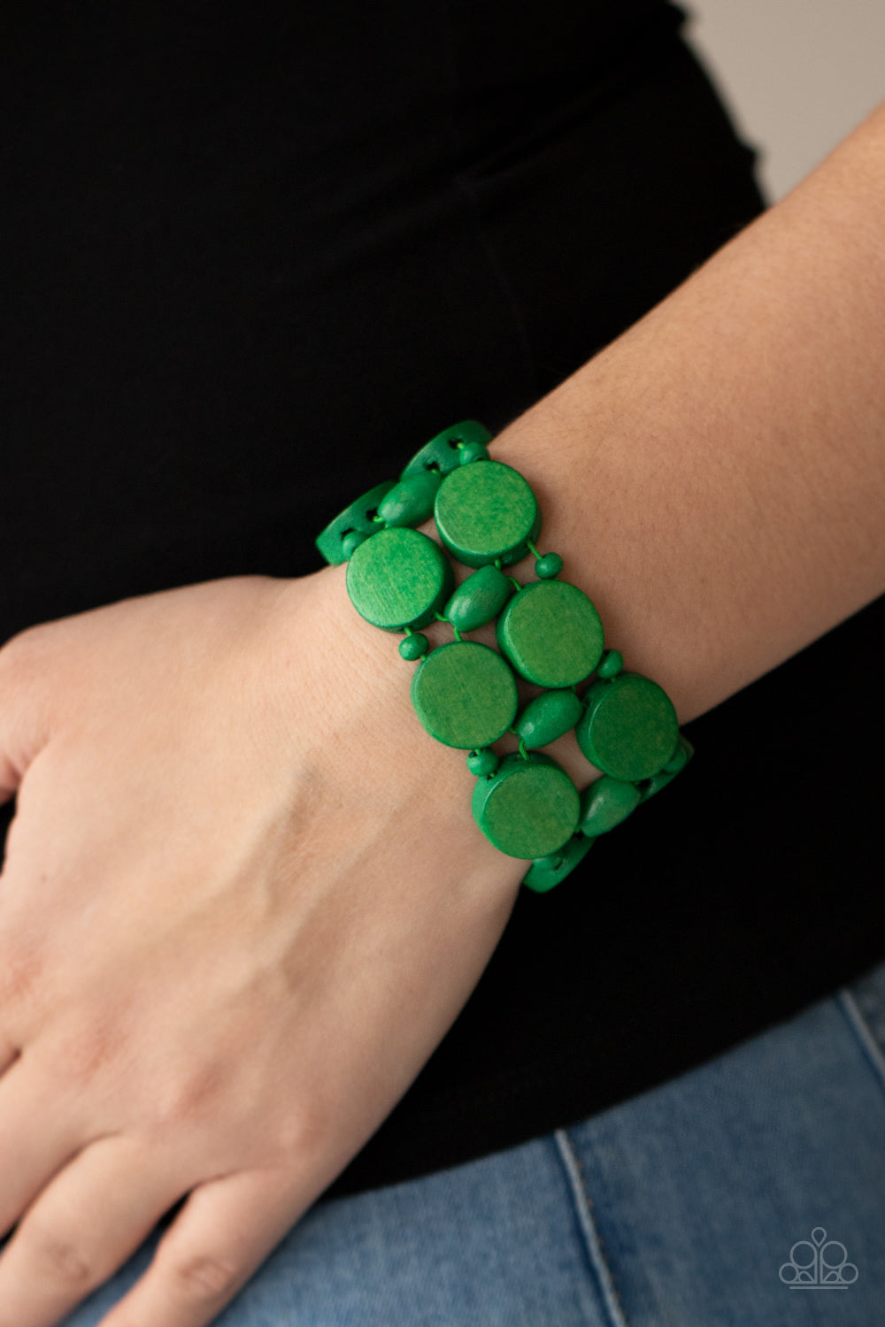 Beach Bravado - Green bracelet