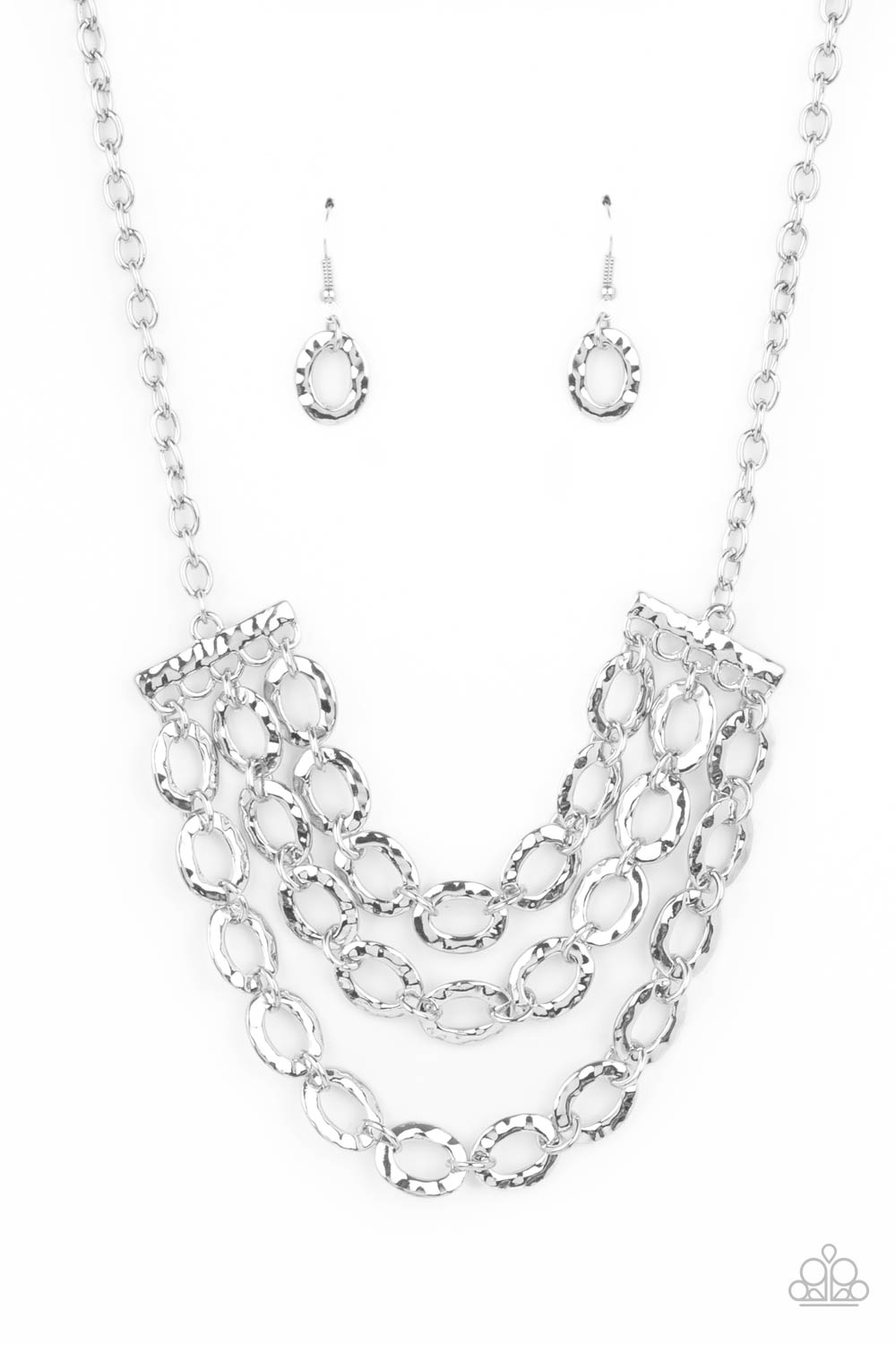 Repeat After Me - Silver necklace