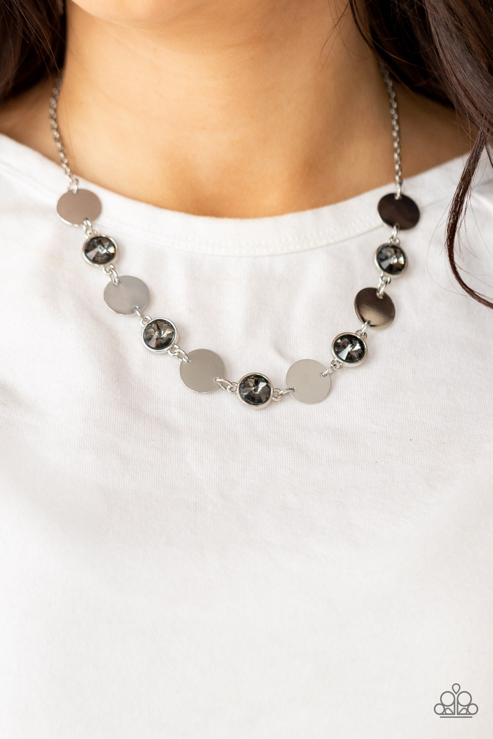 Refined Reflections - Silver necklace