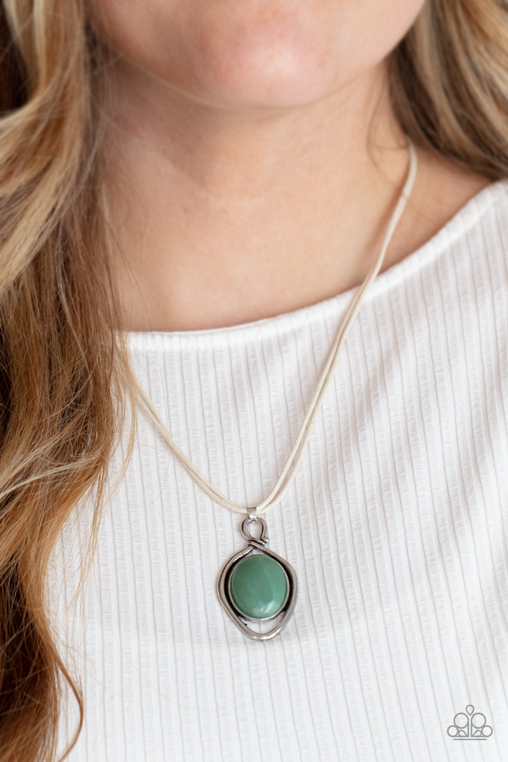 Desert Mystery - Green necklace