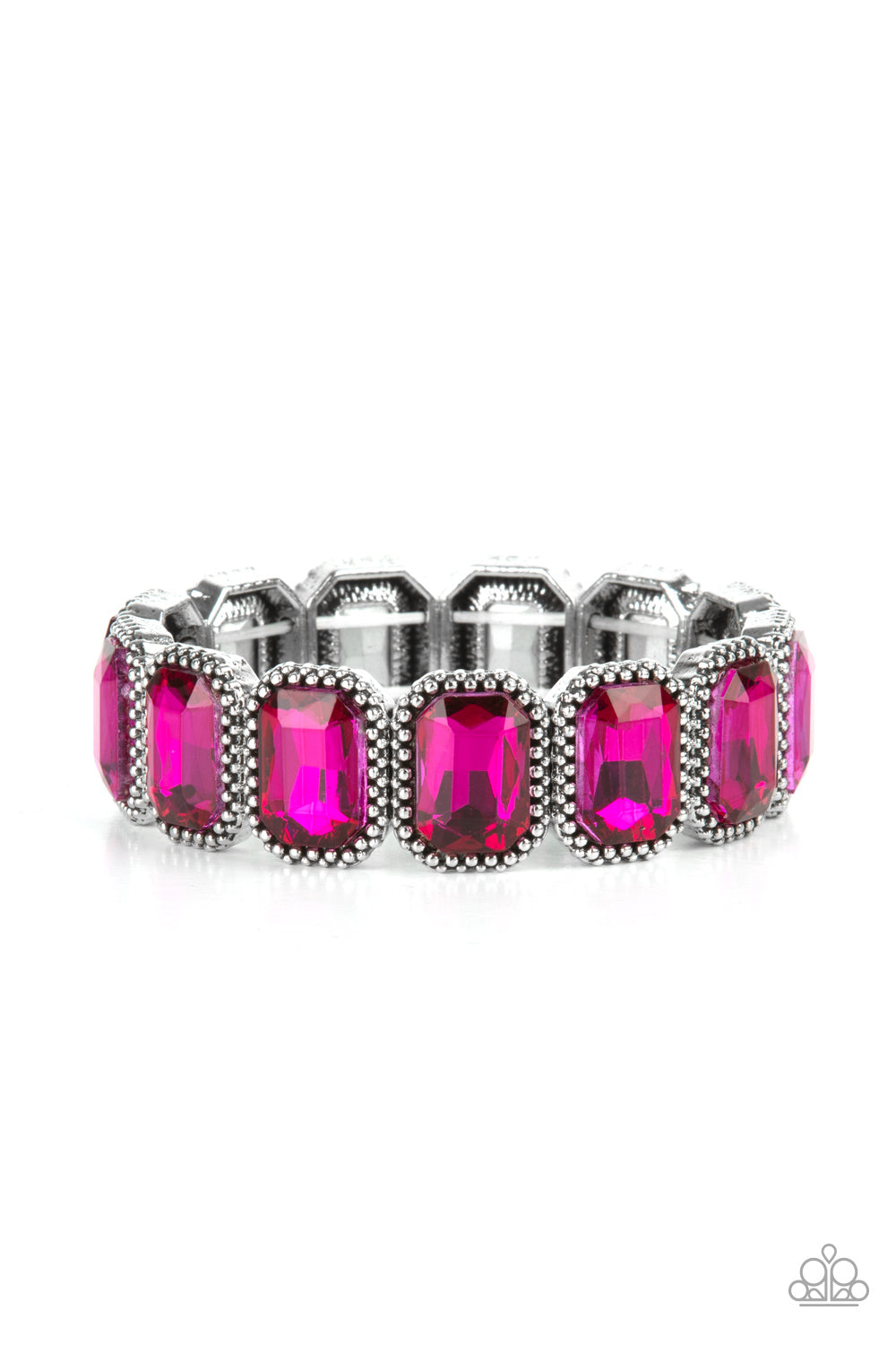 Studded Smolder - Pink bracelet