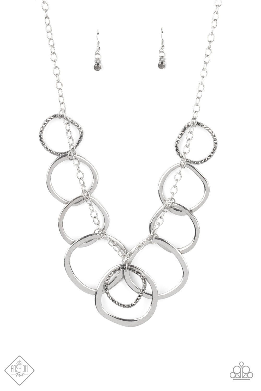 Dizzy With Desire - Silver necklace