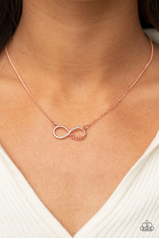 Forever Your Mom - Copper necklace