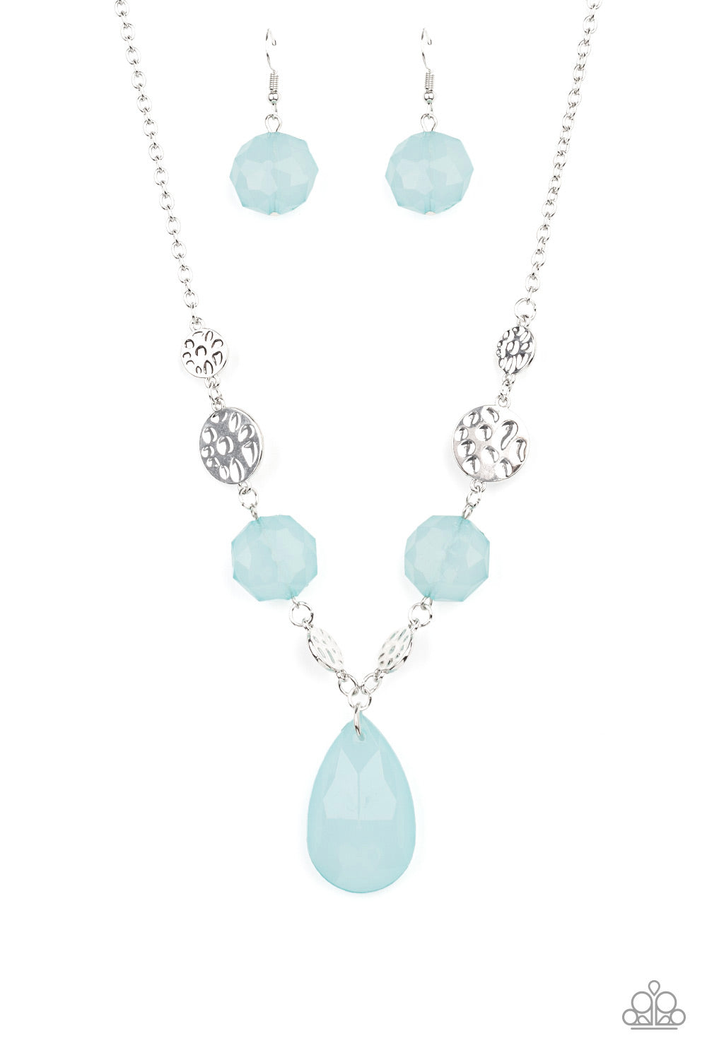 DEW What You Wanna DEW - Blue necklace