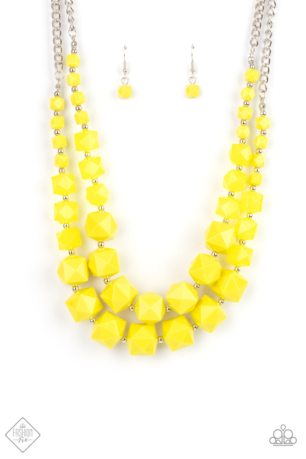 Summer Excursion yellow fashion fix necklace