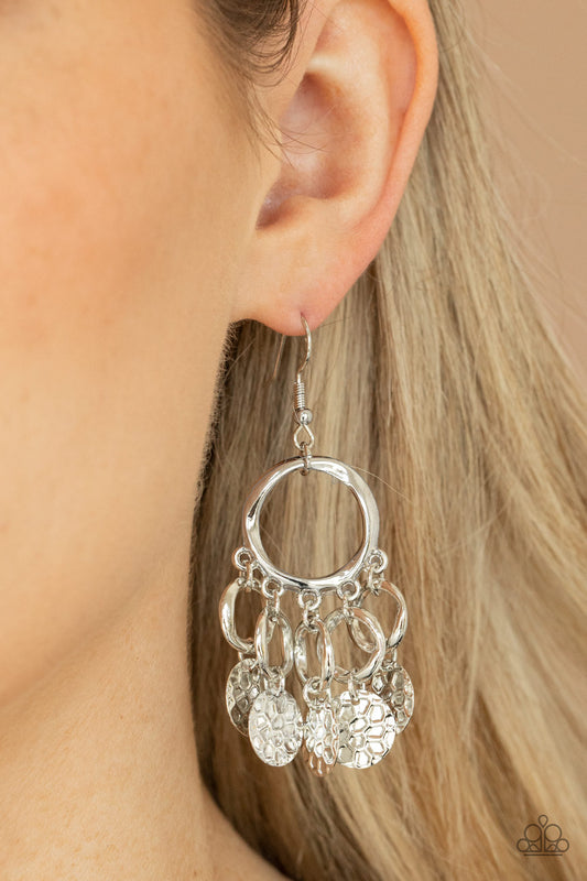 Partners in CHIME - Silver earrings