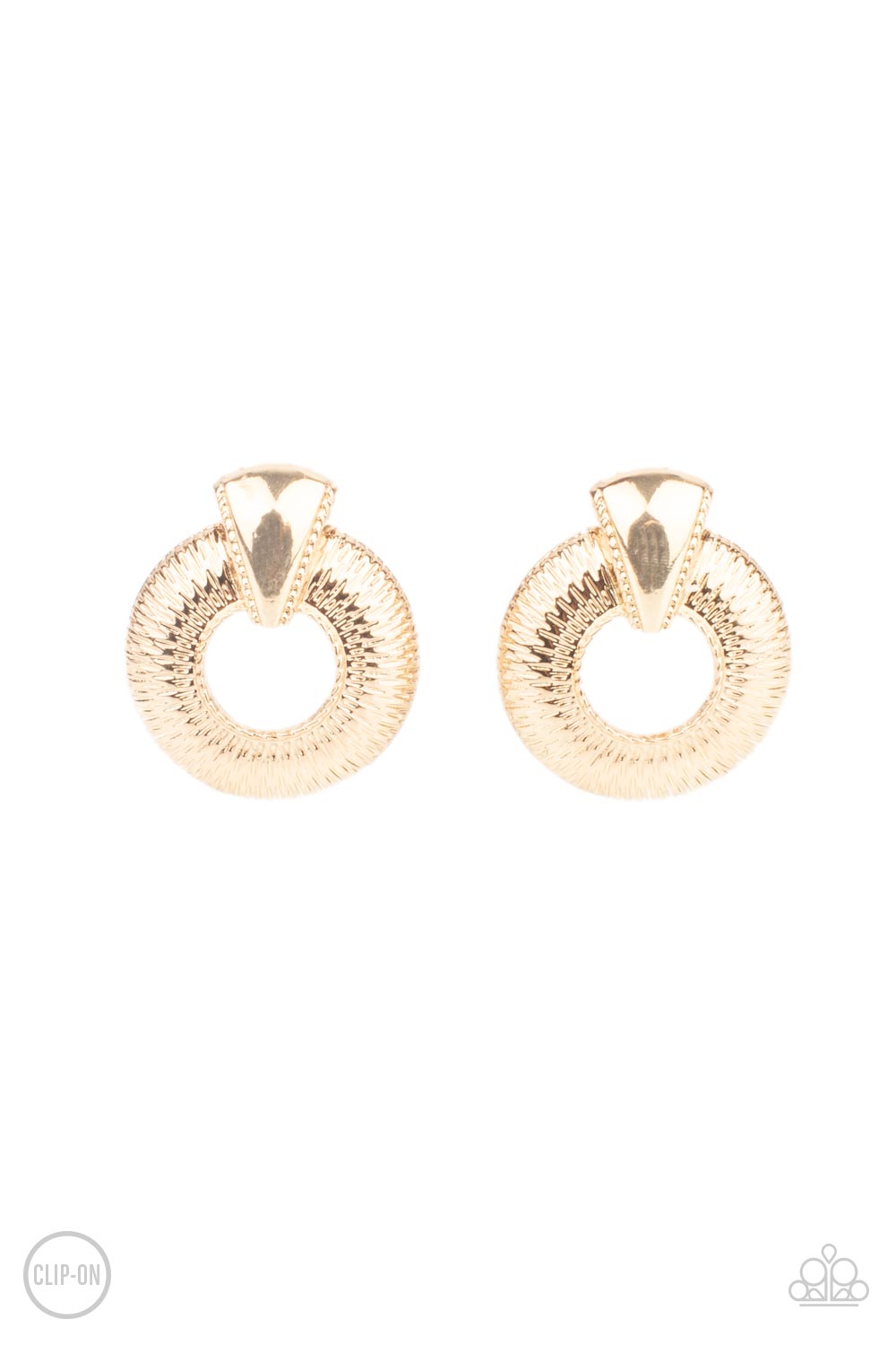 Industrial Innovator - Gold earrings