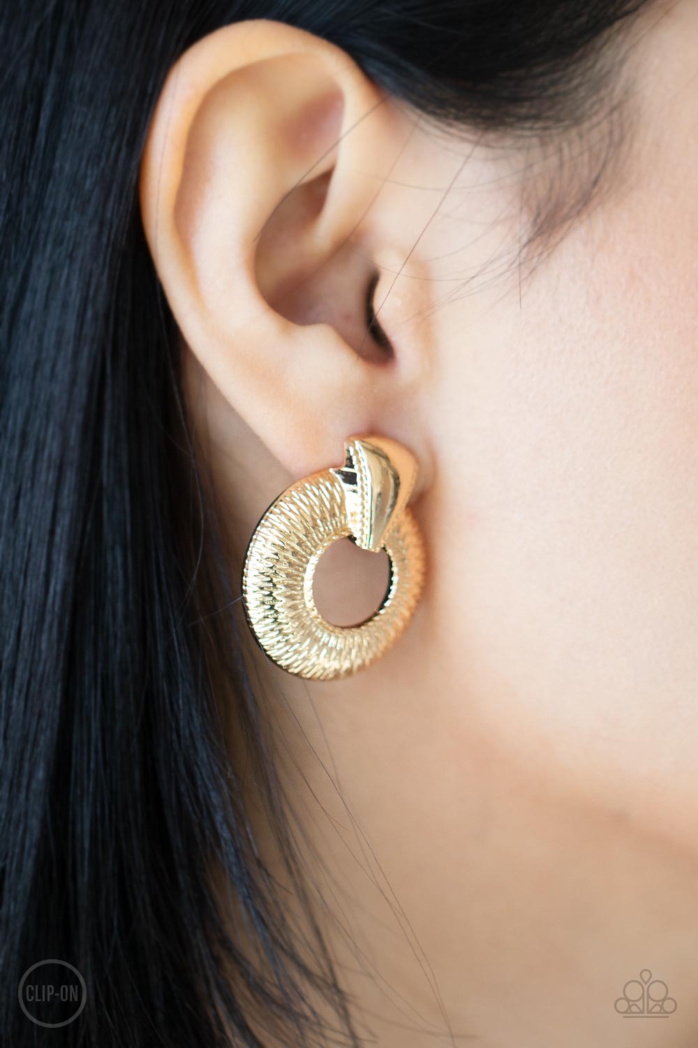 Industrial Innovator - Gold earrings