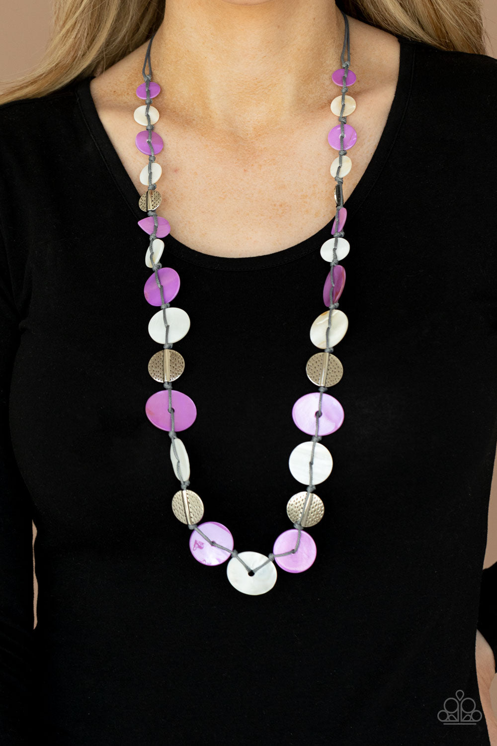 Seashore Spa - Purple necklace