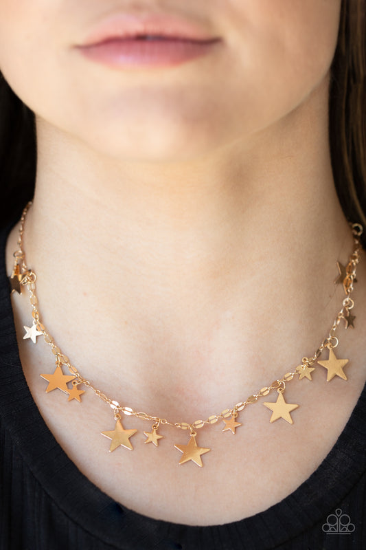 Starry Shindig - Gold necklace