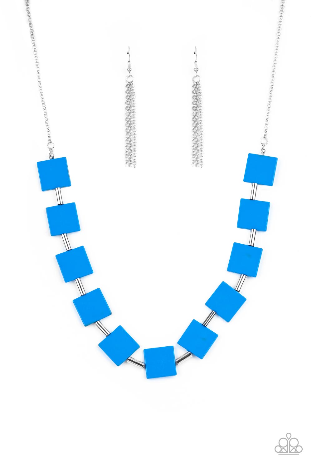 Hello, Material Girl - Blue necklace