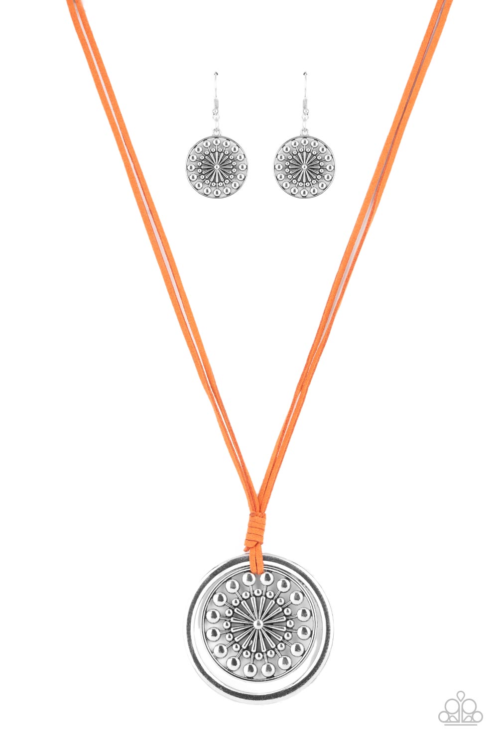 One MANDALA Show - Orange necklace