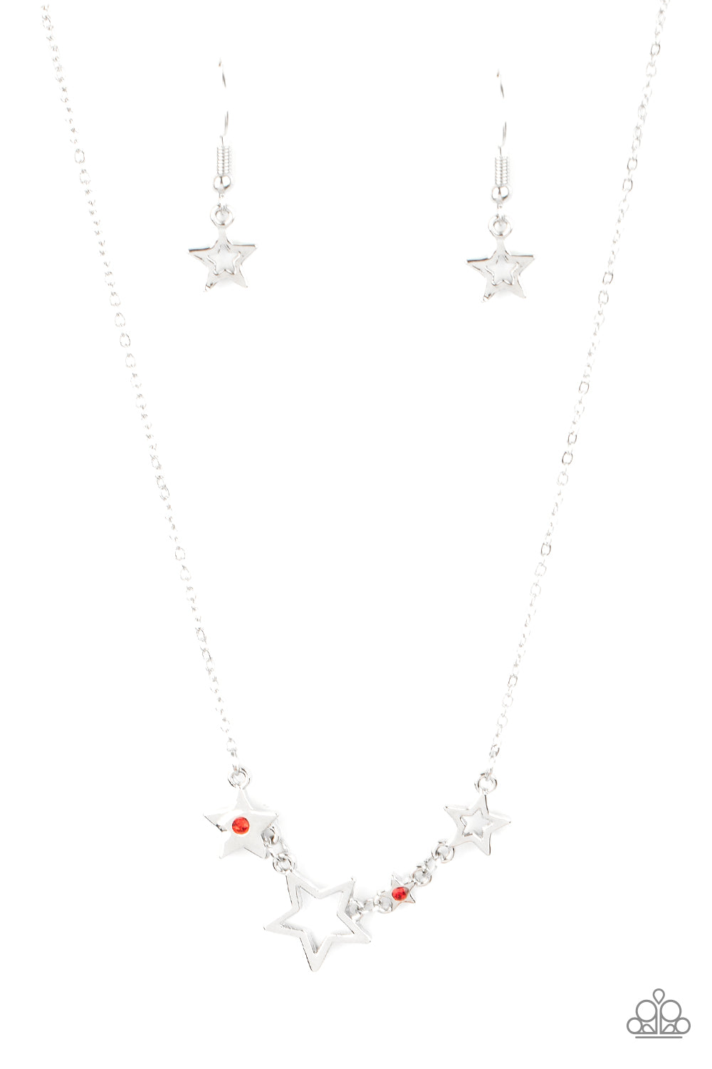 Proudly Patriotic - Red necklace