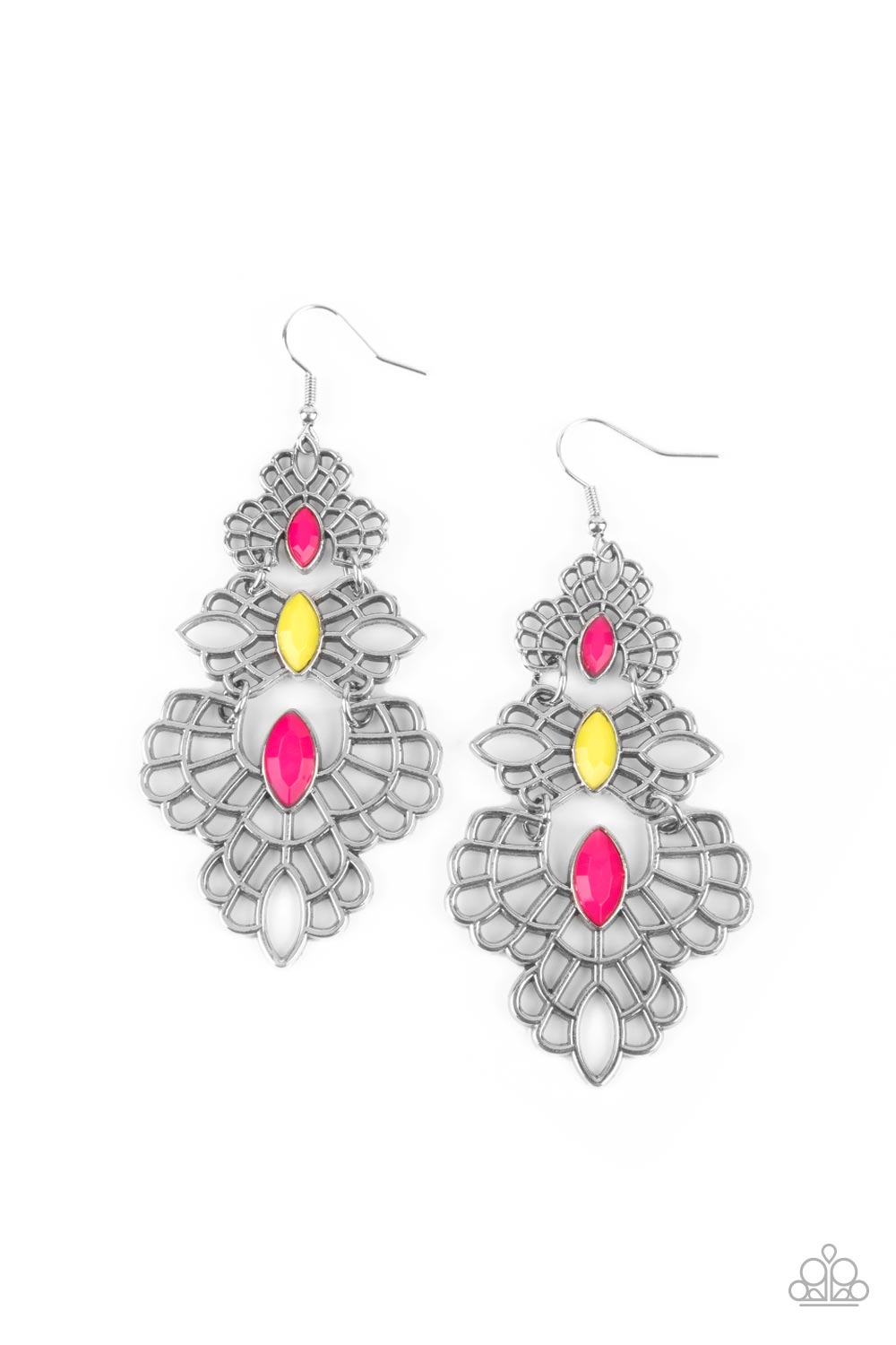 Flamboyant Frills - Mulit earrings