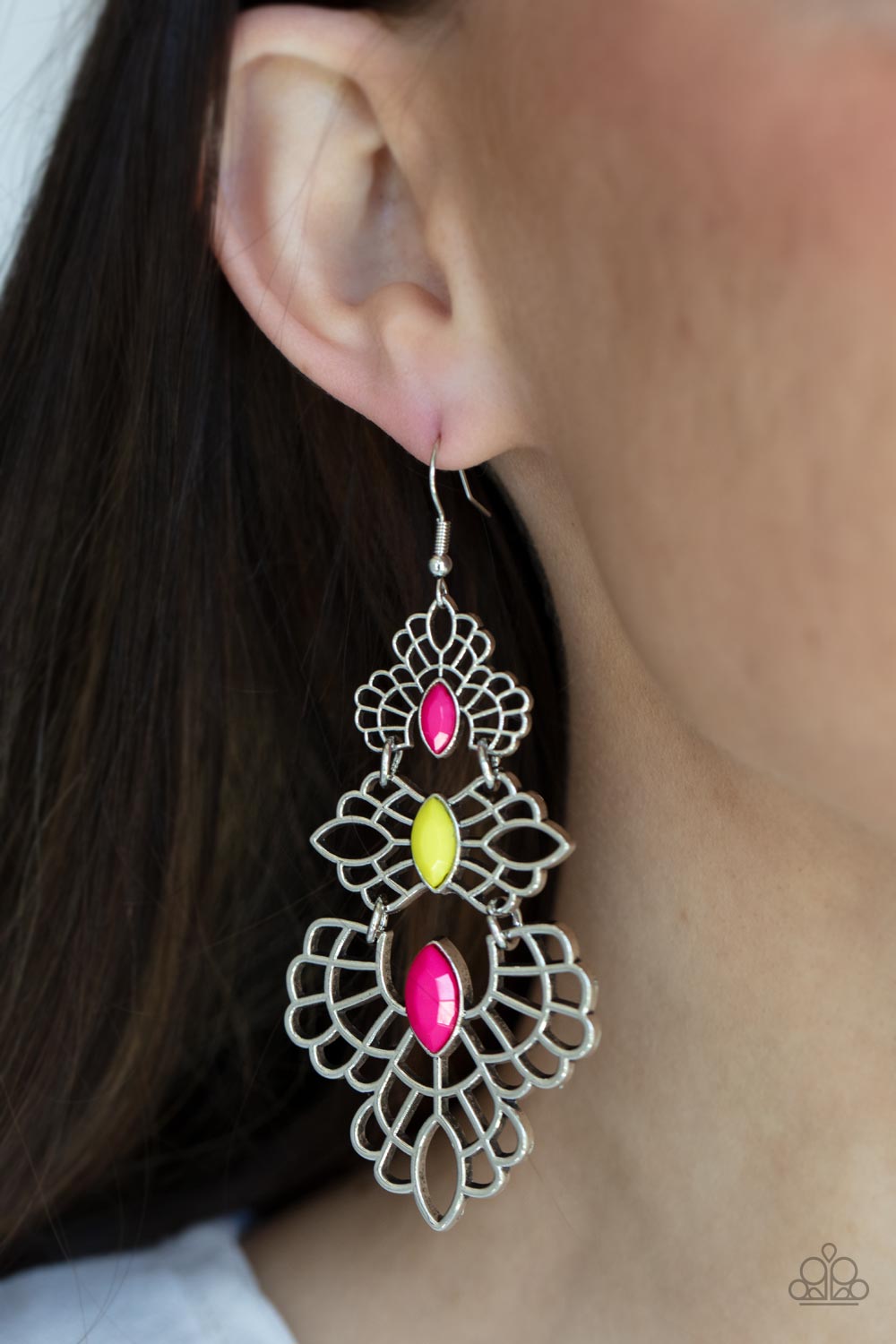 Flamboyant Frills - Mulit earrings