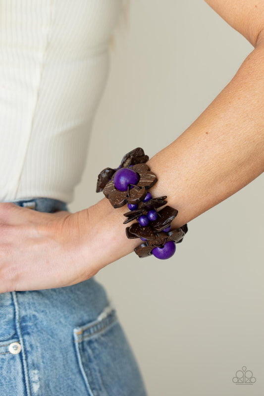 Mediterranean Mangrove - Purple bracelet