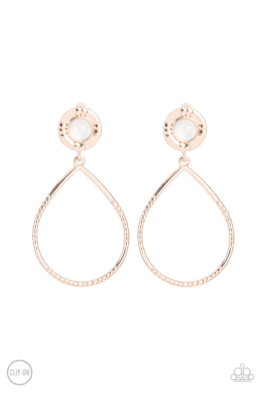 Fairytale Finish - Rose Gold earring