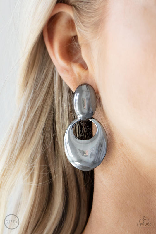 Urban Artistry - Black earrings