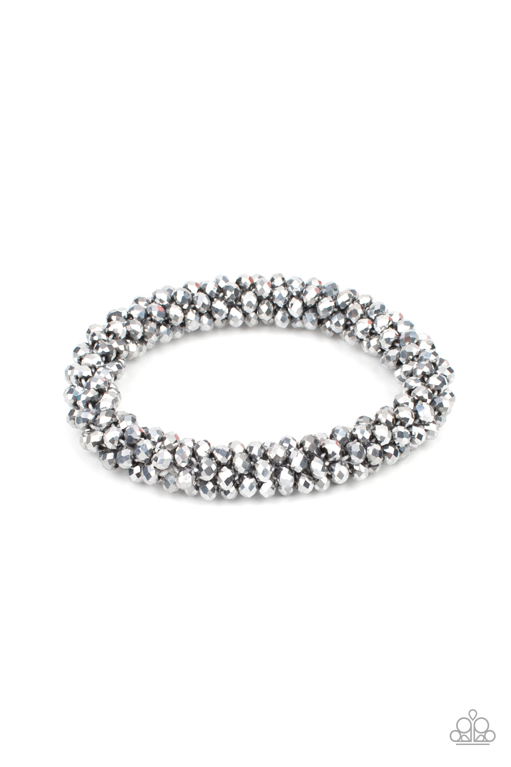 Wake Up and Sparkle - Silver bracelet