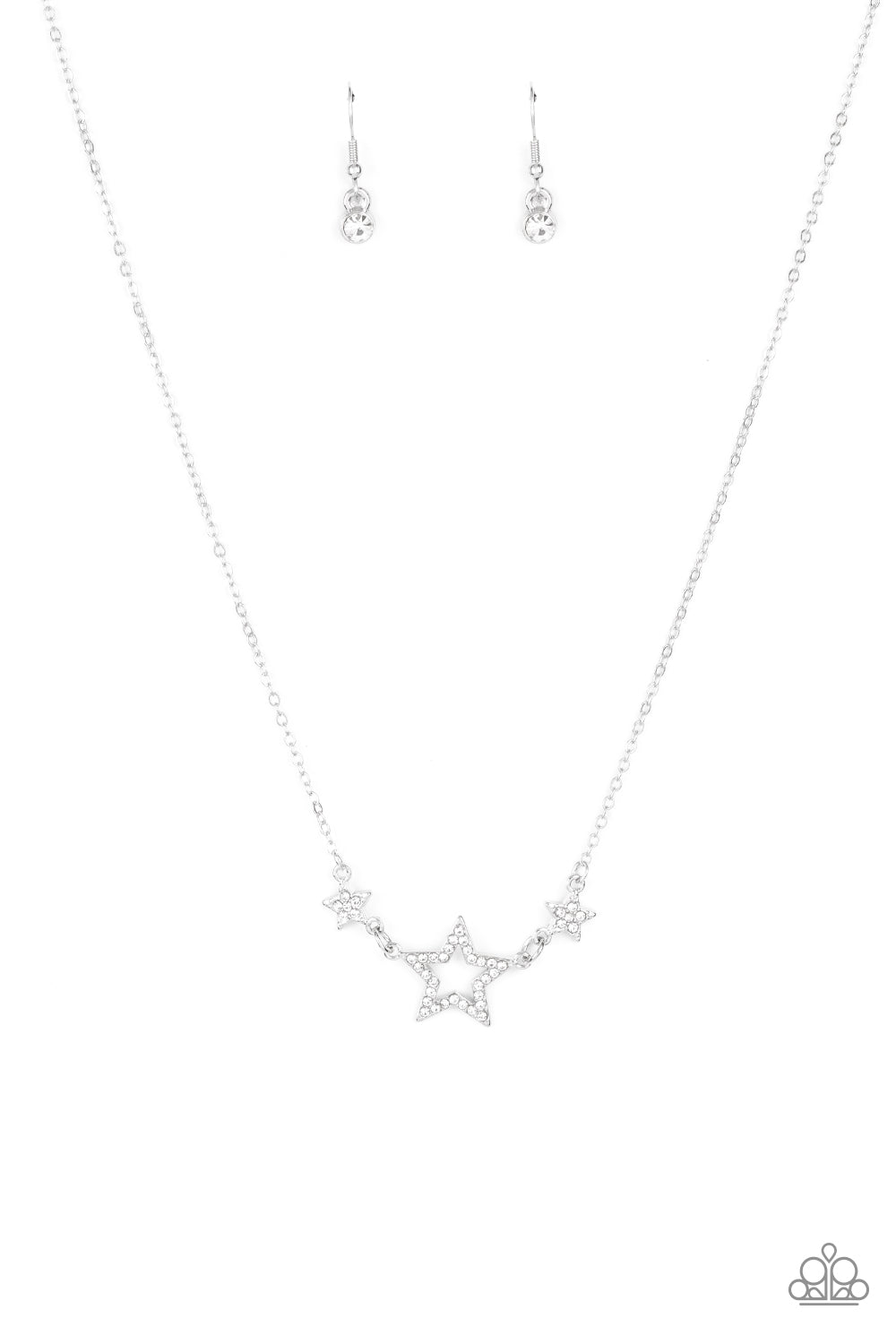 United We Sparkle - White necklace