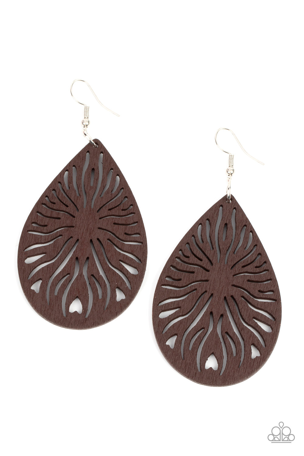 Sunny Incantations - Brown earrings