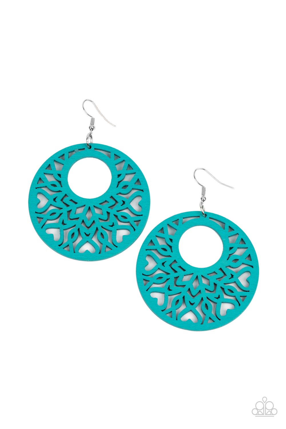 Tropical Reef - Blue earring